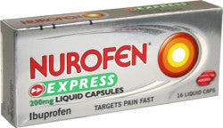 Nurofen Express 200 mg 16 Capsules