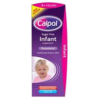 Calpol 2 Months + Infant Suspension Strawberry Sugar-Free 200 ml