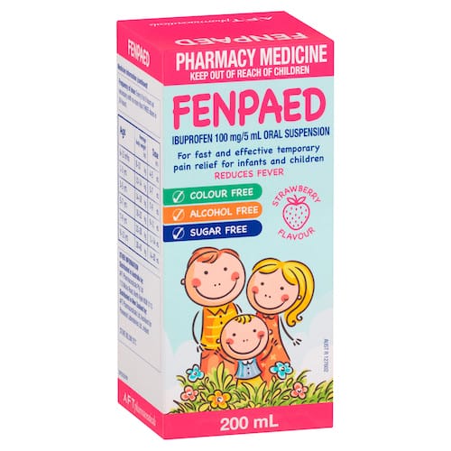 Fenpaed Ibuprofen 100 mg/5 ml