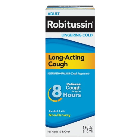 Robitussin Long Acting Cough Syrup 118 ml