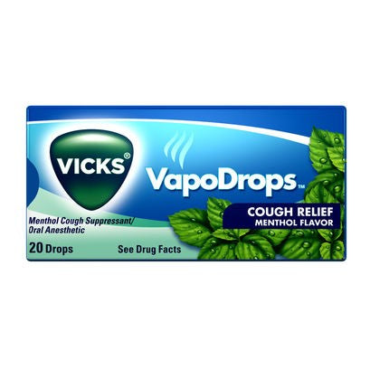 Vicks VapoDrops Menthol Flavour 20 Drops