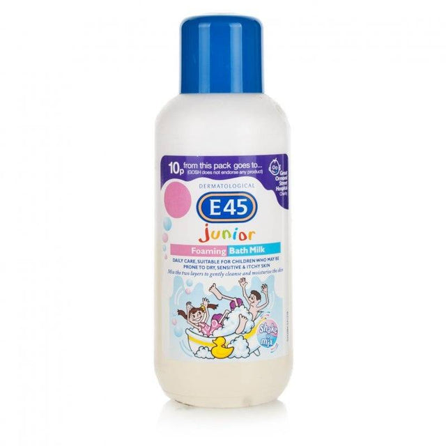 E45 Junior Foaming Bath Milk 500 ml