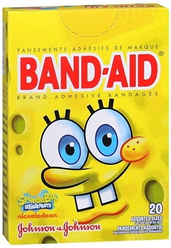 Band Aid Sponge Bob x20