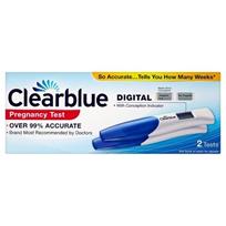 Clearblue Digital Plus Pregnancy Test 2 Tests