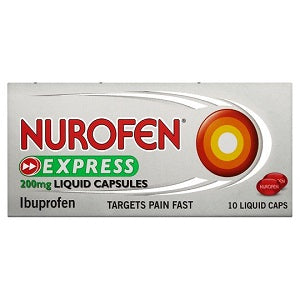 Nurofen Express 200 mg 10 Caplets