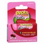 Pepto Bismol Original 24 Chewable Tablets