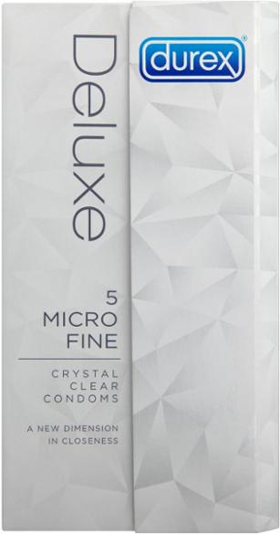 Durex Deluxe Micro Fine 5 Condoms