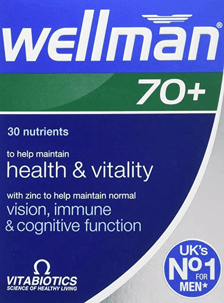 WellMan 70+ 30 Capsules