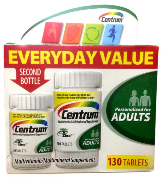 Centrum Adult 130 Tablets