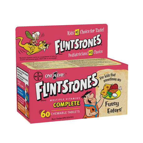 Flintstones Complete 60 Chewable Tablets