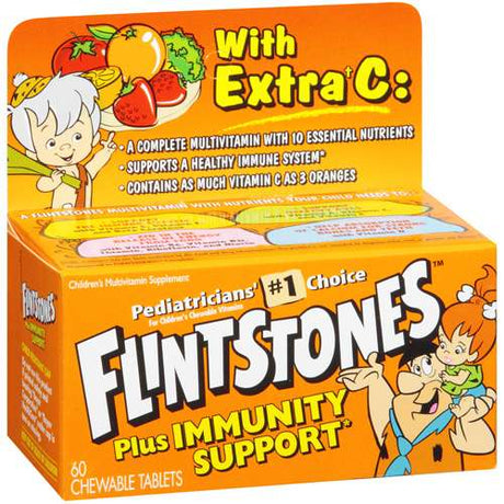 Flintstones With Extra Calcium 60 Chewable Tablets