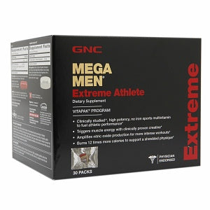 GNC Mega Men Extreme Athlete 30 Capsules