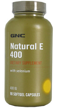 GNC Natural Vitamin E 400 mg 90 Soft Gels