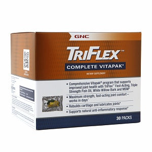 GNC TriFlex Complete Vitapak 30 Packs