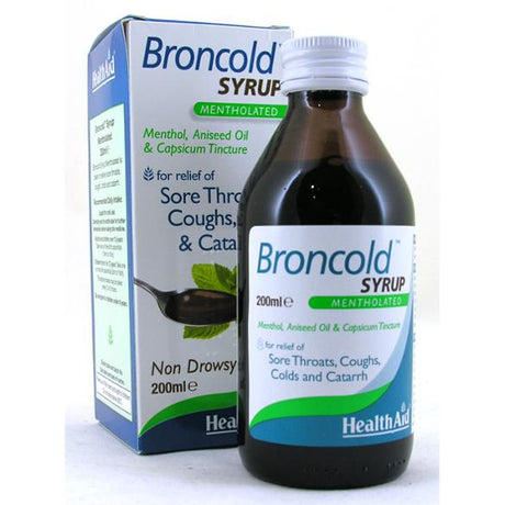 HealthAid Broncold Mentholated Syrup 200 ml