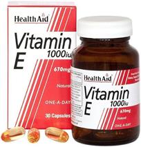 HealthAid Vitamin E 1000 IU 30 Tablets