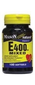 Mason Vitamin E 400 IU 100 Gels