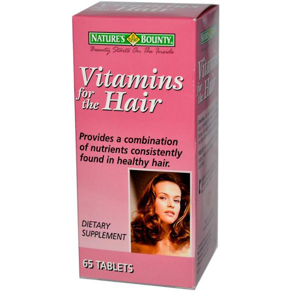 Nature's Bounty Vitamin For The Hair 65 Tablets