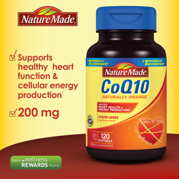 Nature Made CoQ10 200 mg 120 Soft Gels