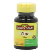 Nature Made Zinc 30 mg 100 Tablets