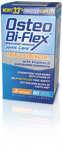 Osteo Bi-Flex + Vitamin D3 2000 IU Triple Strength 80 Caplets