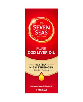 Seven Seas Cod Liver Oil High Strength 150 ml