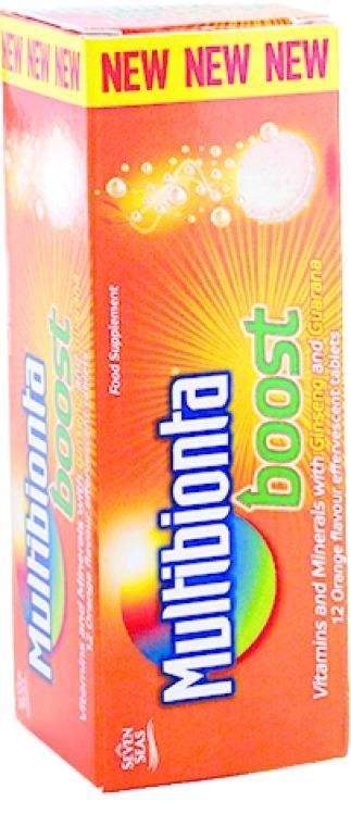 Seven Seas Multibionta Boost 12 Effervescent Tablets