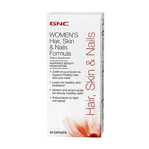 GNC Hair Skin & Nails Formula 120 Capsules