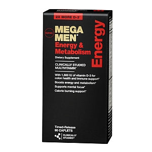 GNC Mega Men Energy & Metabolism 90 Capsules