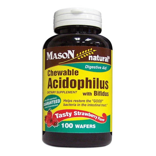 Mason Acidophilus 100 Chewable Wafers