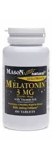 Mason Melatonin 3 mg 60 Tablets