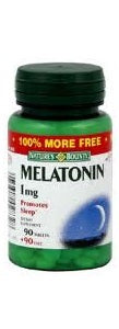 Nature's Bounty Melatonin 1 mg 180 Tablets