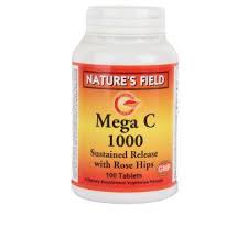 Nature's Field Mega C 1000 mg 100 Tablets