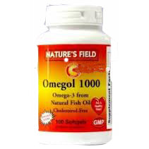 Nature's Field Omegol 1000 mg 100 Soft Gels