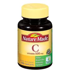 Nature Made Vitamin C 500 mg 100 Capsules