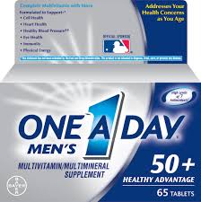 One A Day Men's 50+ 65 Tablets