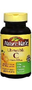 Nature Made Vitamin C 500 mg 60 Chewables