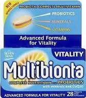 Seven Seas Multibionta Vitality Support 28 Tablets