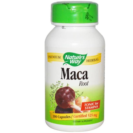 Nature's Way Maca Root 525 mg 100 Capsules