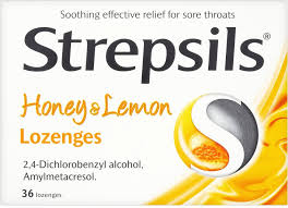 Strepsils Honey & Lemon 36 Lozenges