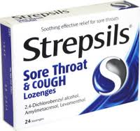 Strepsils Sore Throat & Cough 24 Lozenges