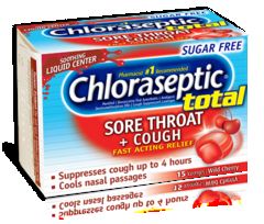 Chloraseptic Sore Throat Cherry 18 Lozenges