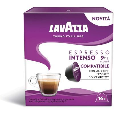 Lavazza Espresso Intenso Compatible With Nescafe Dolce Gusto x16