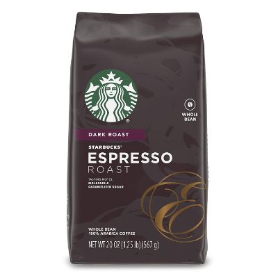 Starbucks Espresso Roast Dark Roast Whole Bean 228 g