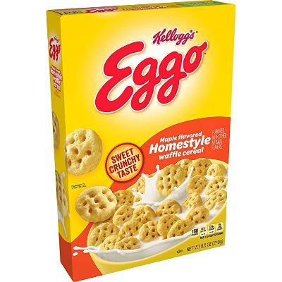 Kellogg's Eggo Maple Flavored Homestyle Waffle Cereal 249 g