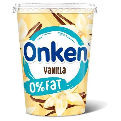 Onken Yoghurt 0% Fat Vanilla 400 g