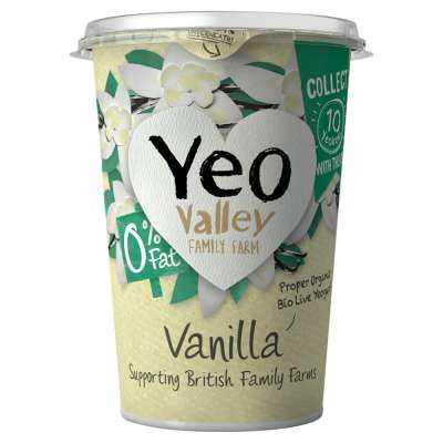 Yeo Valley Yoghurt Vanilla 400 g