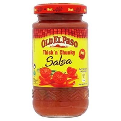 Old El Paso Thick & Chunky Salsa Hot 226 g