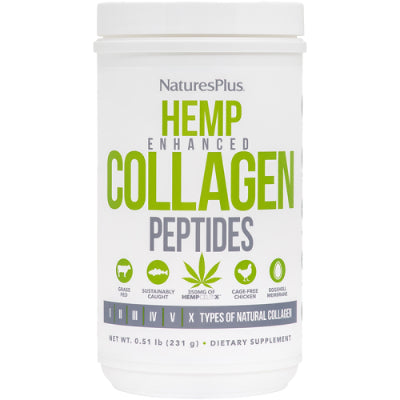 Nature's Plus Hemp Collagen Peptides 231 g