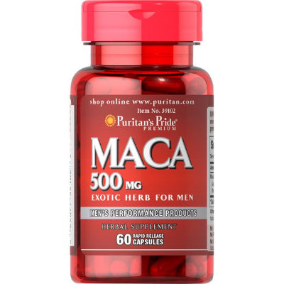 Puritan's Pride Maca 500 mg For Men 60 Capsules